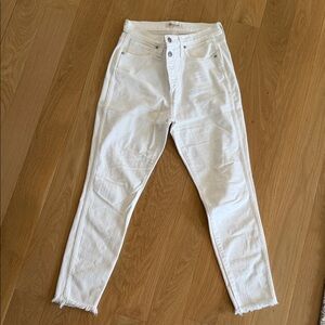 Madewell Women's White Jeans